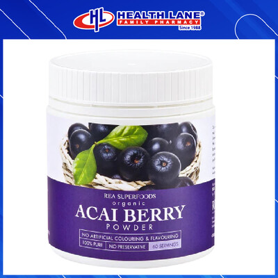 ORGANIC FIELDS ACAI BERRY POWDER 120G
